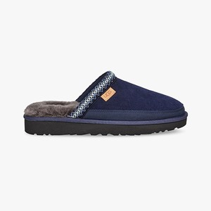 Ugg Tasman Slip-On Men Slippers Navy (5637ITGCF)